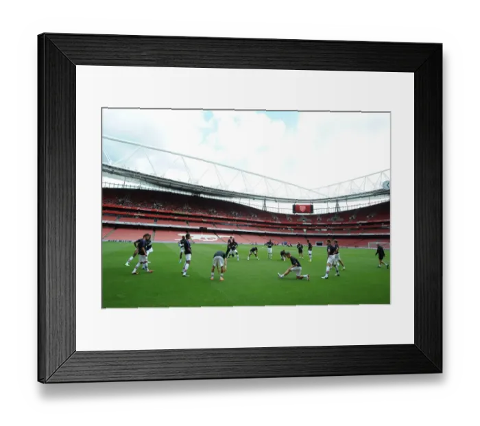 Framed Print : Arsenal U21s vs Blackburn Rovers U21s: Exclusive - Arsenal Players Warm Up at Emirates Stadium Framed Print : Arsenal U21s vs Blackburn Rovers U21s: Exclusive - Arsenal Players Warm Up at Emirates Stadium