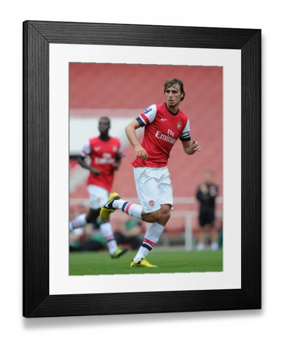 Framed Print : Arsenal U21s vs Blackburn Rovers U21s: Clash at Emirates Stadium, 2012-13 Season