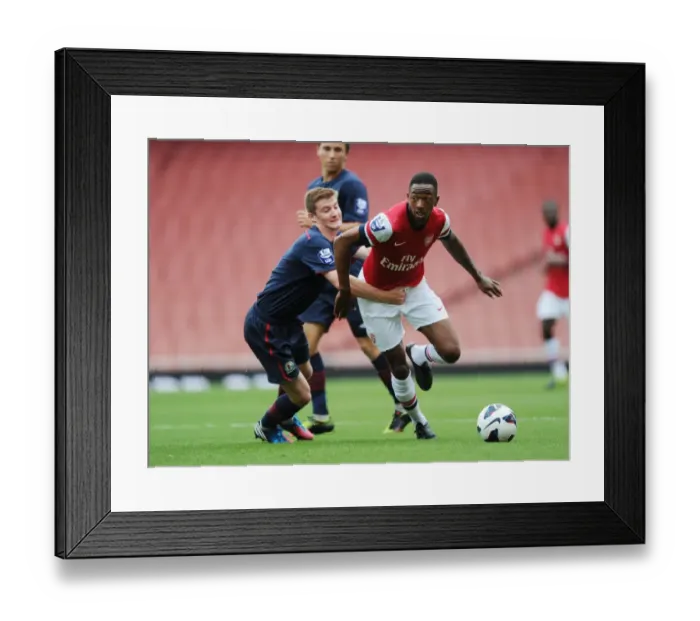 Framed Print : Exclusive: Sanchez Watt vs. Jack O'Connell Clash in Arsenal U21 vs. Blackburn Rover's Premier League Showdown Framed Print : Exclusive: Sanchez Watt vs. Jack O'Connell Clash in Arsenal U21 vs. Blackburn Rover's Premier League Showdown