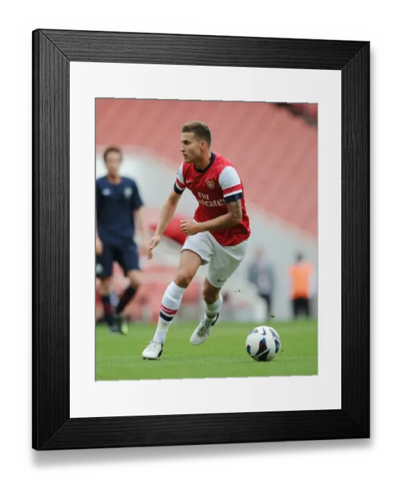 Framed Print : Exclusive: Conor Henderson's Star Performance for Arsenal U21s Against Blackburn Rovers U21s