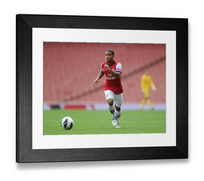 Framed Print : Arsenal U21s vs Blackburn Rover U21s: Clash at Emirates Stadium, 2012-13 Season