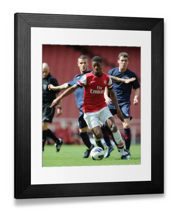 Framed Print : Exclusive: Chuba Akpom's Leading Role in Arsenal U21's Victory over Blackburn Rovers Framed Print : Exclusive: Chuba Akpom's Leading Role in Arsenal U21's Victory over Blackburn Rovers