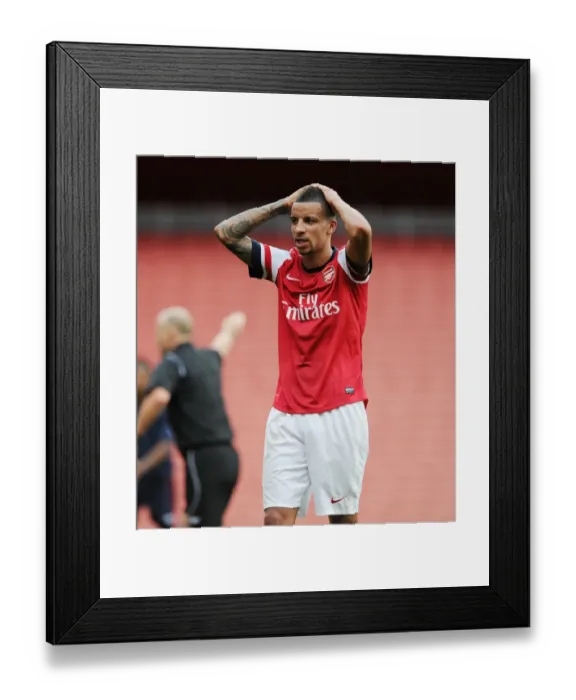 Framed Print : Craig Eastmond's Star Performance: Arsenal U21s vs Blackburn Rovers U21s (2012-13) - Emirates Stadium