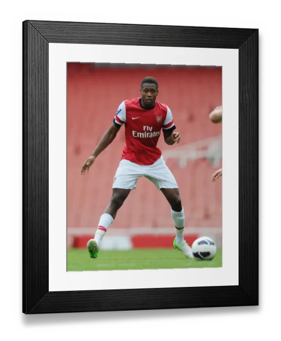 Framed Print : Exclusive: Chuks Aneke in Action for Arsenal U21 vs Blackburn Rover U21 (August 2012) Framed Print : Exclusive: Chuks Aneke in Action for Arsenal U21 vs Blackburn Rover U21 (August 2012)
