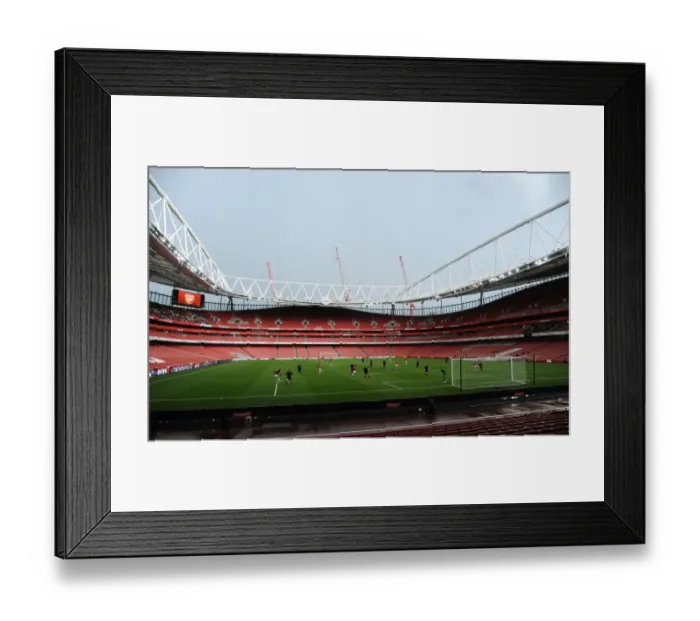 Framed Print : Exclusive: Arsenal U21 vs Blackburn R U21 at Emirates Stadium, 2012-13 Season