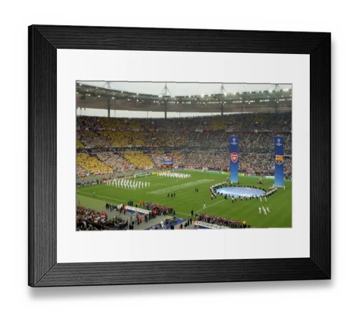 Framed Print : Pre Match Ceremony Framed Print : Pre Match Ceremony