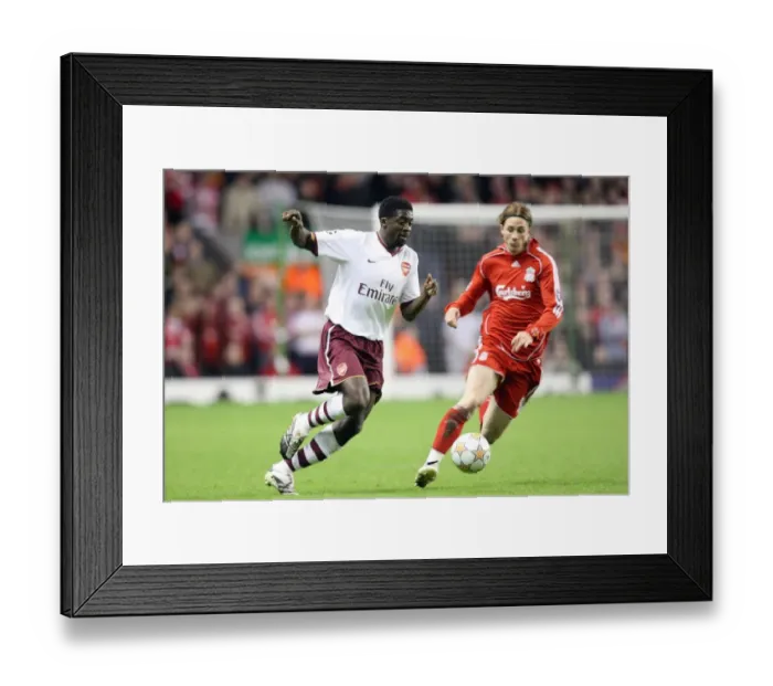 Framed Print : Champions League Showdown: Torres vs. Toure - Liverpool's 4-2 Victory Over Arsenal Framed Print : Champions League Showdown: Torres vs. Toure - Liverpool's 4-2 Victory Over Arsenal