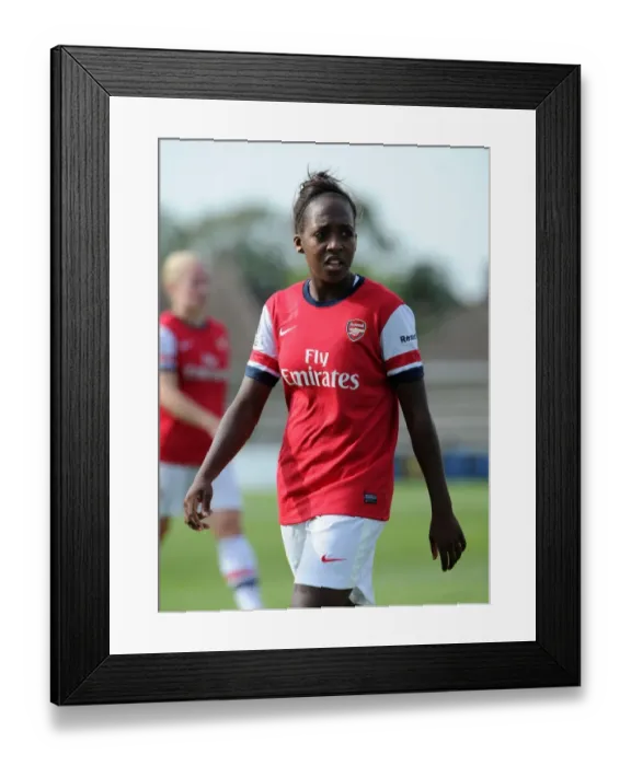 Framed Print : Danielle Carter in Action: Arsenal vs. Lincoln (FA WSL, 2012)