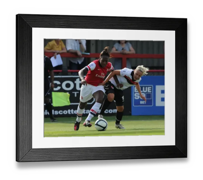 Framed Print : Clash of Stars: Danielle Carter vs. Sophie Baker in FA WSL Showdown