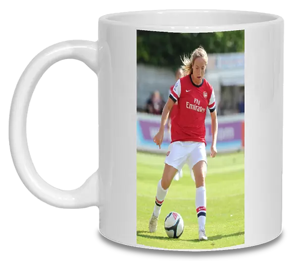 Gemma Davison (Arsenal). Arsenal Ladies 2: 1 Lincoln Ladies. Womens Super League