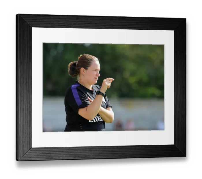Framed Print : Arsenal FC's Laura Harvey Leads Ladies Team Against Lincoln in FA WSL Match Framed Print : Arsenal FC's Laura Harvey Leads Ladies Team Against Lincoln in FA WSL Match