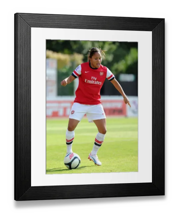 Framed Print : Arsenal's Alex Scott in Action against Lincoln Ladies in FA WSL Match Framed Print : Arsenal's Alex Scott in Action against Lincoln Ladies in FA WSL Match