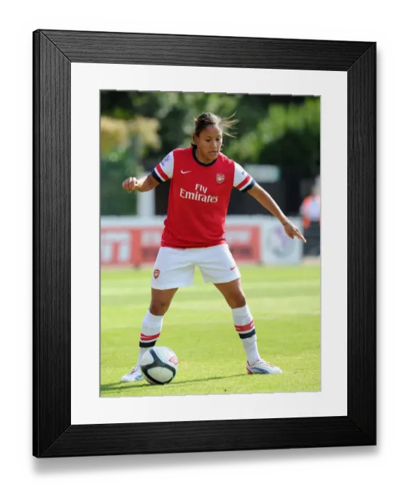 Framed Print : Alex Scott in Action: Arsenal vs. Lincoln Ladies (FA WSL 2012-13) Framed Print : Alex Scott in Action: Arsenal vs. Lincoln Ladies (FA WSL 2012-13)