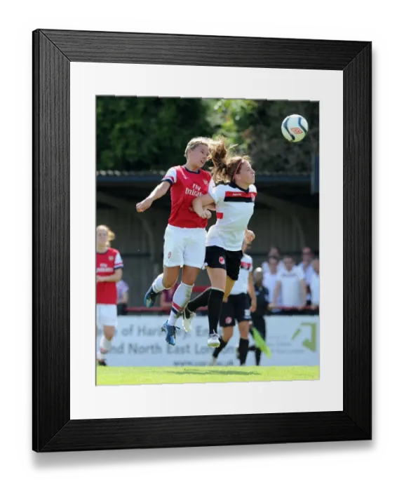 Framed Print : Arsenal vs. Lincoln Ladies: Nobbs vs. Walton in FA WSL Clash