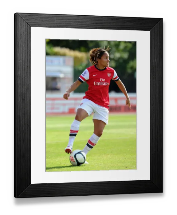 Framed Print : Alex Scott in Action: Arsenal vs. Lincoln Ladies (FA WSL 2012-13) Framed Print : Alex Scott in Action: Arsenal vs. Lincoln Ladies (FA WSL 2012-13)