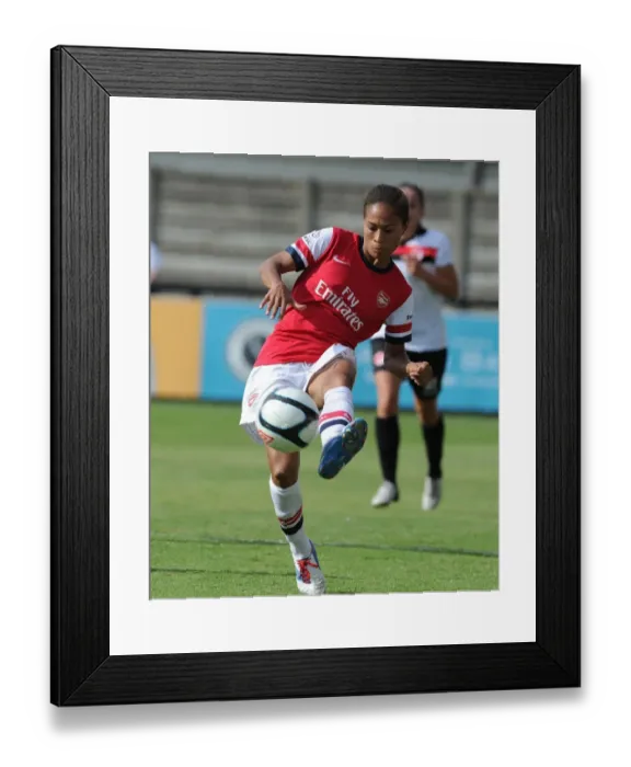 Framed Print : Rachel Yankey: In Action for Arsenal Ladies vs. Lincoln Ladies (FA WSL 2012) Framed Print : Rachel Yankey: In Action for Arsenal Ladies vs. Lincoln Ladies (FA WSL 2012)