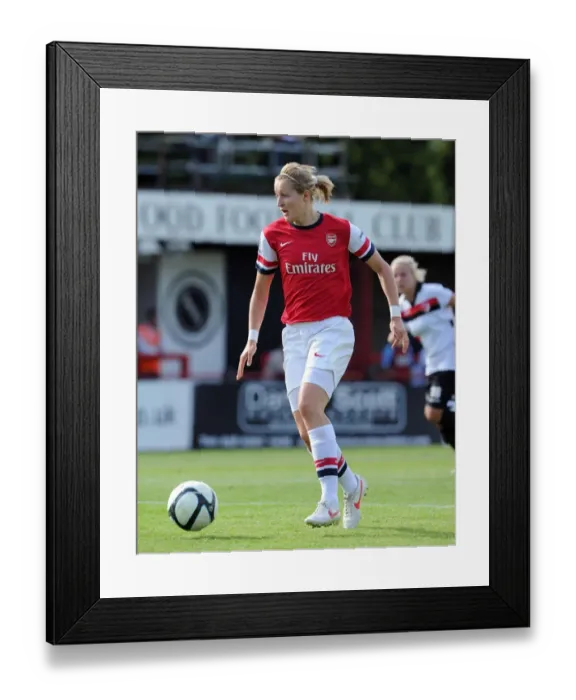 Framed Print : Arsenal's Ellen White Faces Off Against Lincoln Ladies in FA WSL Action Framed Print : Arsenal's Ellen White Faces Off Against Lincoln Ladies in FA WSL Action