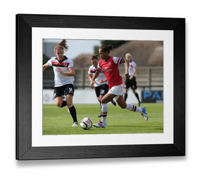 Framed Print : Arsenal vs. Lincoln Ladies: A Battle of FA WSL Stars - Yankey vs. Walton Framed Print : Arsenal vs. Lincoln Ladies: A Battle of FA WSL Stars - Yankey vs. Walton