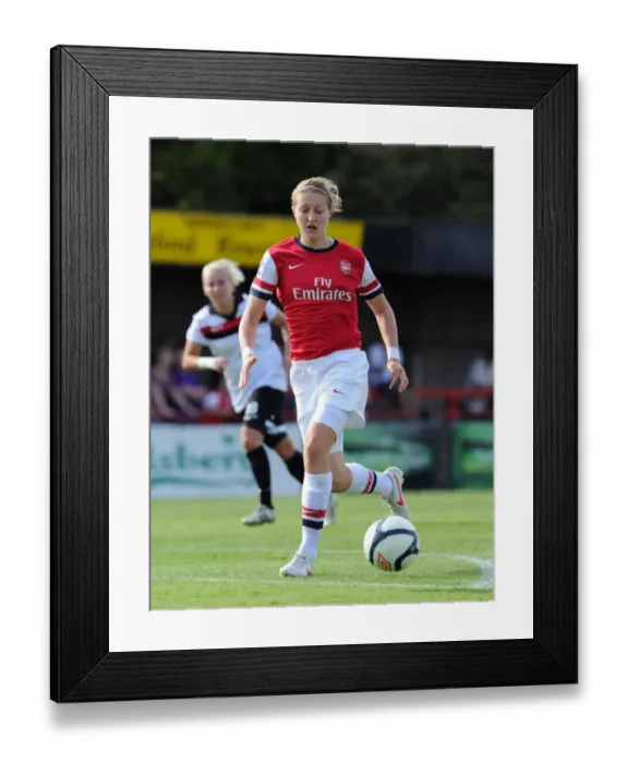 Framed Print : Ellen White: Arsenal Star Faces Off Against Lincoln Ladies in FA WSL Action