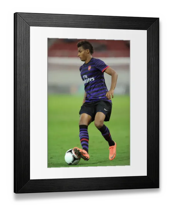Framed Print : Martin Angha of Arsenal in Action against Olympiacos in the NextGen Series, Athens 2012 Framed Print : Martin Angha of Arsenal in Action against Olympiacos in the NextGen Series, Athens 2012
