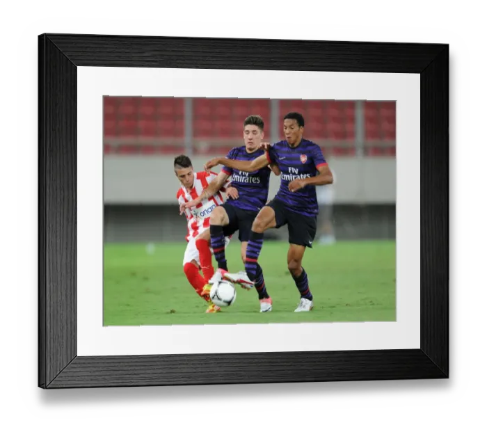 Framed Print : Clash at Karaiskakis: Bellerin and Hayden Battle Lyras in NextGen Series Match Framed Print : Clash at Karaiskakis: Bellerin and Hayden Battle Lyras in NextGen Series Match