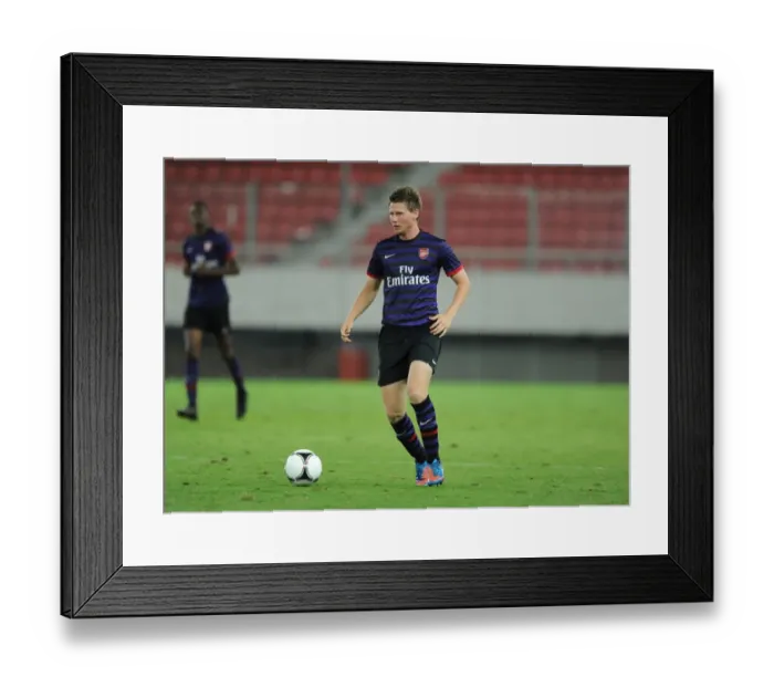 Framed Print : Sead Hajrovic of Arsenal in Action against Olympiacos in the NextGen Series, Athens 2012 Framed Print : Sead Hajrovic of Arsenal in Action against Olympiacos in the NextGen Series, Athens 2012