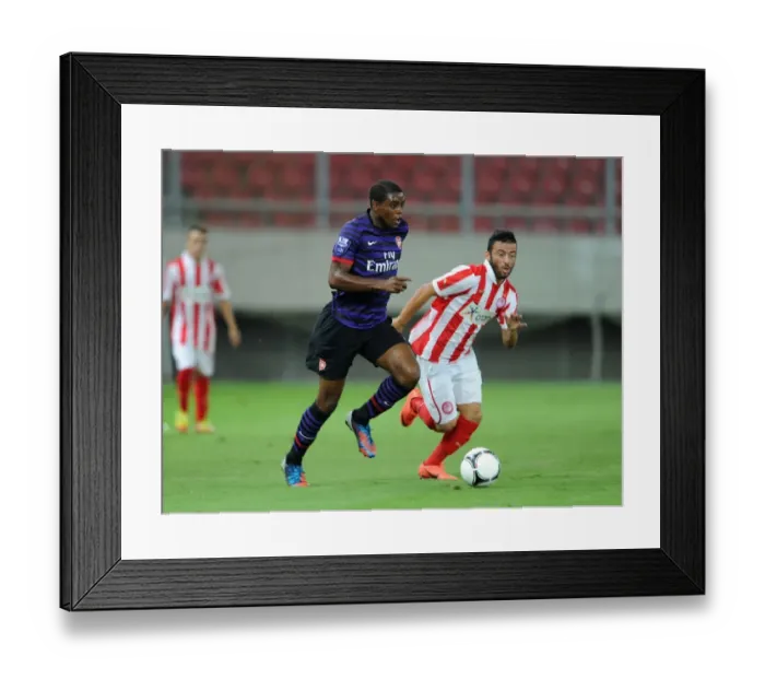 Framed Print : Kyle Ebecilio vs. Emmanouil Siopis: A Race to Victory in the NextGen Series