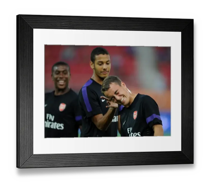 Framed Print : Austin Lipman and Zack Fagan (Arsenal). Olympiacos U19 2: 0 Arsenal U19 Framed Print : Austin Lipman and Zack Fagan (Arsenal). Olympiacos U19 2: 0 Arsenal U19