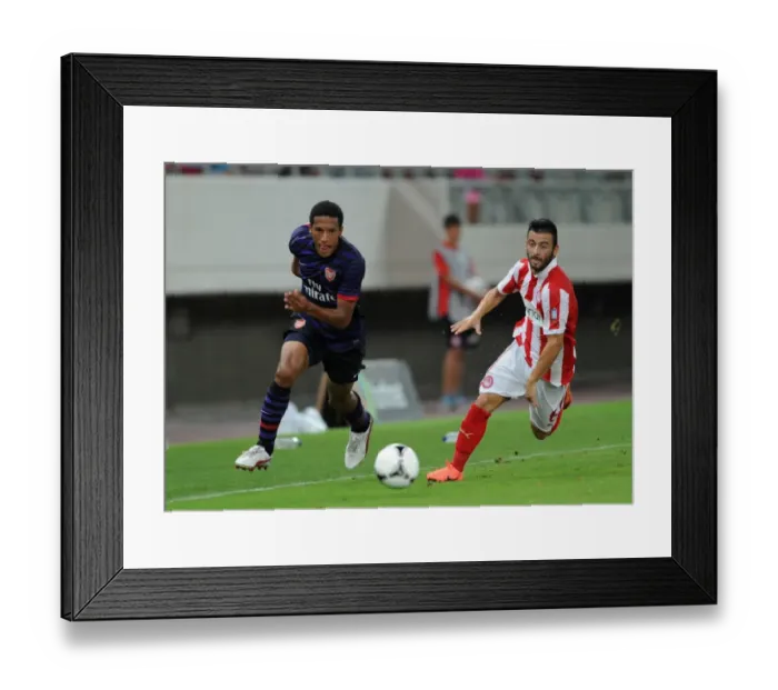 Framed Print : Isaac Hayden Outruns Emmanouil Siopis: Olympiacos vs. Arsenal, NextGen Series, Athens 2012 Framed Print : Isaac Hayden Outruns Emmanouil Siopis: Olympiacos vs. Arsenal, NextGen Series, Athens 2012