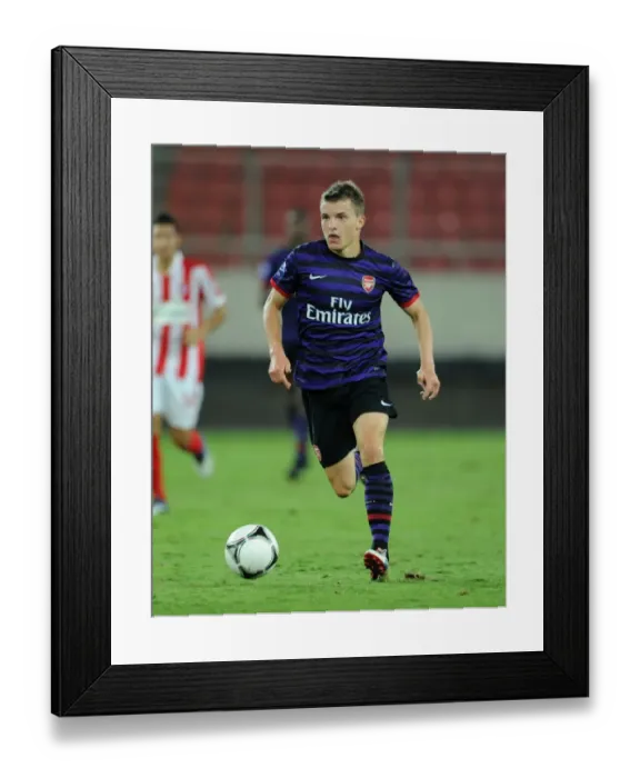 Framed Print : Thomas Eisfeld (Arsenal). Olympiacos U19 2: 0 Arsenal U19. NextGen Series Framed Print : Thomas Eisfeld (Arsenal). Olympiacos U19 2: 0 Arsenal U19. NextGen Series