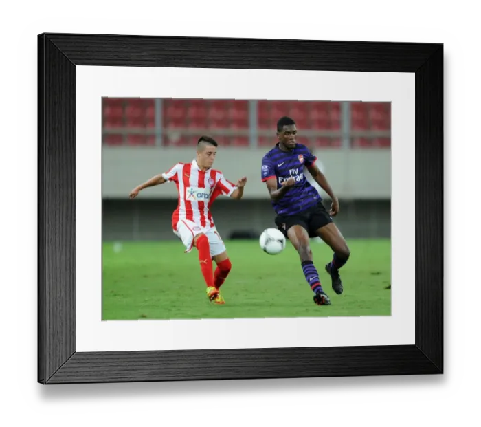 Framed Print : Elton Monteiro vs. Georgios Lyras: Intense Clash in NextGen Series Match between Olympiacos and Arsenal Framed Print : Elton Monteiro vs. Georgios Lyras: Intense Clash in NextGen Series Match between Olympiacos and Arsenal