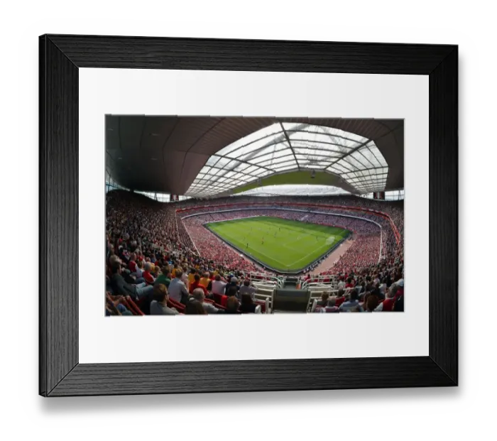 Framed Print : Arsenal's Epic 6-1 Victory over Southampton in the Premier League at Emirates Stadium (2012-13)