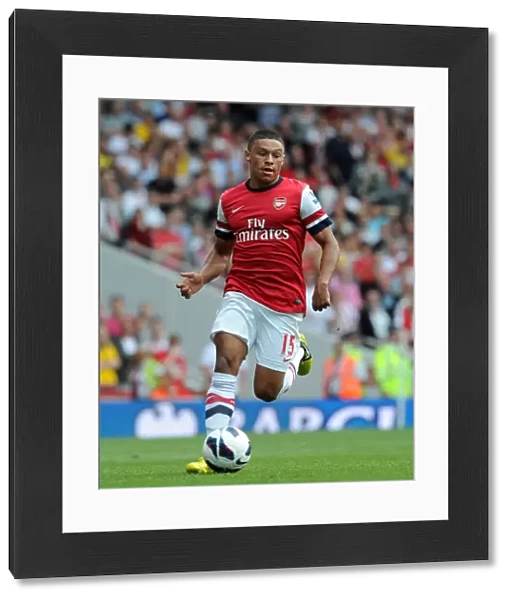 Alex Oxlade-Chamberlain (Arsenal). Arsenal 6: 1 Southampton. Barclays Premier League
