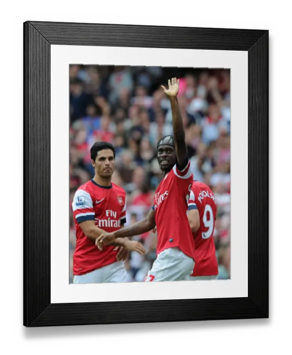 Framed Print : Gervinho's Brace: Arsenal's Thrilling 6-1 Victory Over Southampton in the Premier League Framed Print : Gervinho's Brace: Arsenal's Thrilling 6-1 Victory Over Southampton in the Premier League