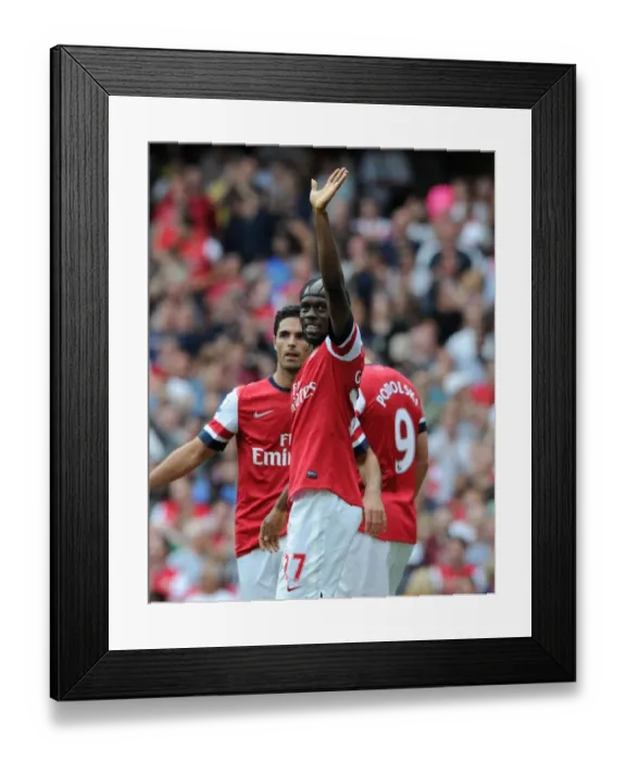 Framed Print : Gervinho's Brace: Thrilling 6-1 Arsenal Victory Over Southampton in the Premier League Framed Print : Gervinho's Brace: Thrilling 6-1 Arsenal Victory Over Southampton in the Premier League