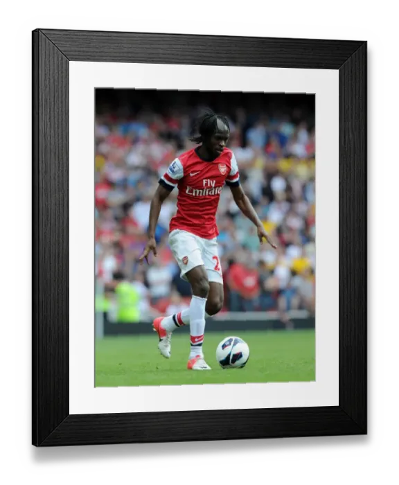 Framed Print : Arsenal's Gervinho Scores in 6-1 Rout Over Southampton in Premier League (September 15, 2012, Emirates Stadium) Framed Print : Arsenal's Gervinho Scores in 6-1 Rout Over Southampton in Premier League (September 15, 2012, Emirates Stadium)