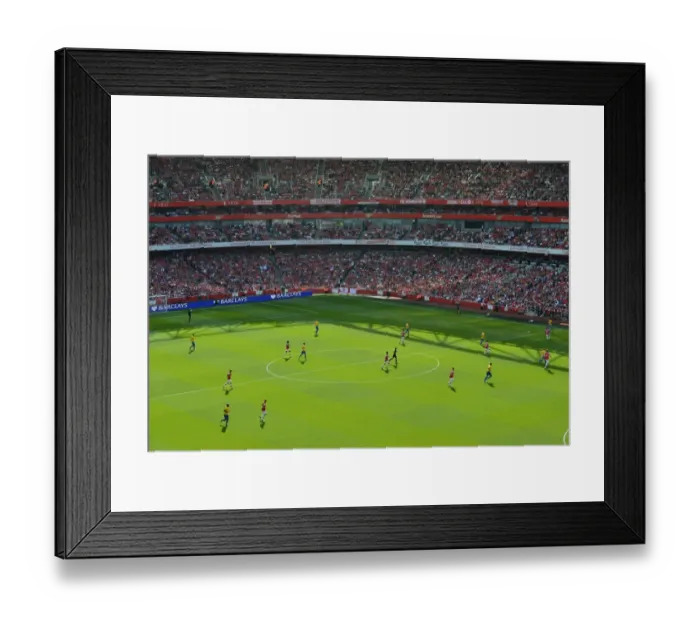 Framed Print : Arsenal Crushes Southampton 6-1 in Premier League Thriller at Emirates Stadium