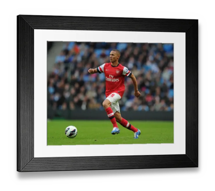 Framed Print : Kieran Gibbs in Action: Manchester City vs Arsenal, Premier League 2012-13 Framed Print : Kieran Gibbs in Action: Manchester City vs Arsenal, Premier League 2012-13
