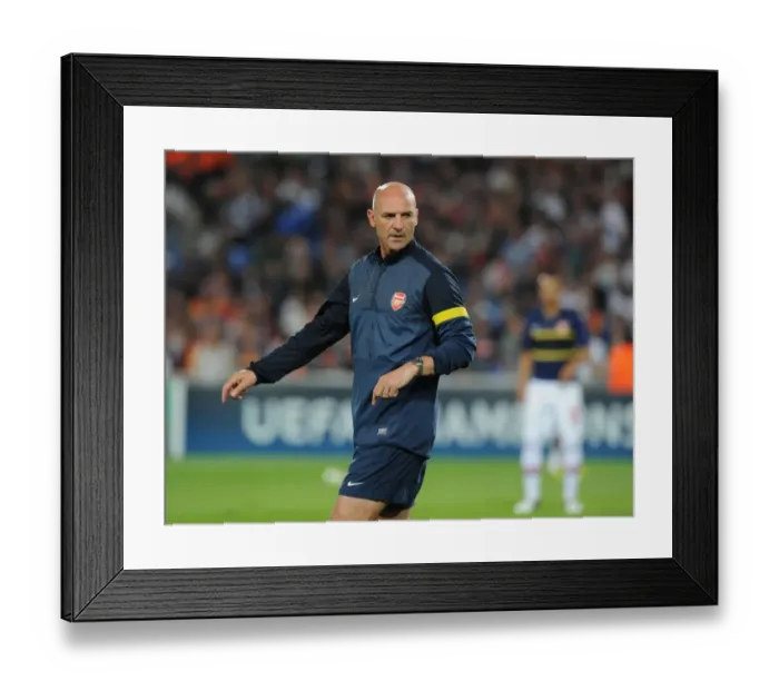 Framed Print : Steve Bould: Arsenal Assistant Manager Ahead of Montpellier Clash (Montpellier v Arsenal 2012-13) Framed Print : Steve Bould: Arsenal Assistant Manager Ahead of Montpellier Clash (Montpellier v Arsenal 2012-13)
