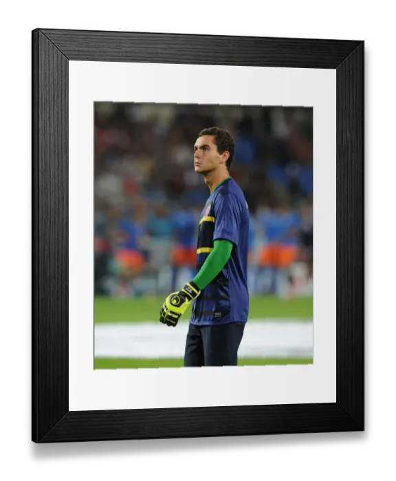 Framed Print : Arsenal's James Shea in Pre-Match Focus at Montpellier, UEFA Champions League 2012-13 Framed Print : Arsenal's James Shea in Pre-Match Focus at Montpellier, UEFA Champions League 2012-13