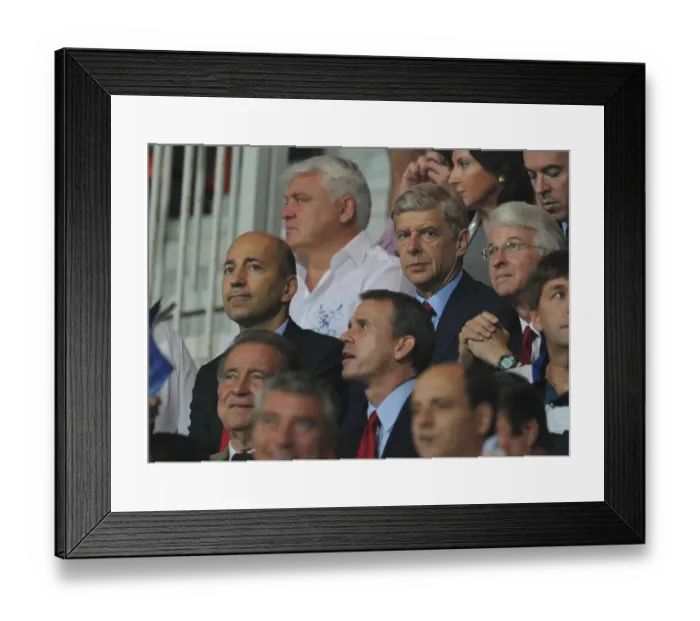 Framed Print : Arsene Wenger and Ivan Gazidis: Montpellier Showdown, 2012-13 UEFA Champions League