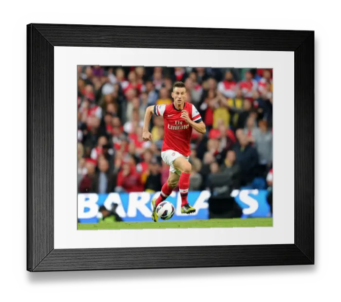 Framed Print : Laurent Koscielny at Arsenal Training Ground: Manchester City Showdown, Premier League 2012-13 Framed Print : Laurent Koscielny at Arsenal Training Ground: Manchester City Showdown, Premier League 2012-13