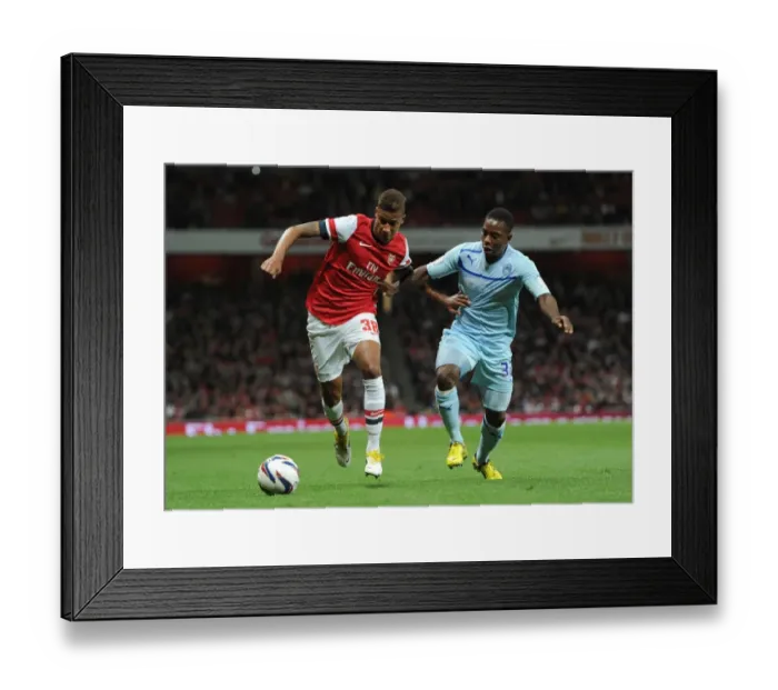 Framed Print : Arsenal Thrash Coventry 6-1 in Capital One Cup: Martin Angha vs. Frank Moussa Showdown at Emirates Stadium Framed Print : Arsenal Thrash Coventry 6-1 in Capital One Cup: Martin Angha vs. Frank Moussa Showdown at Emirates Stadium