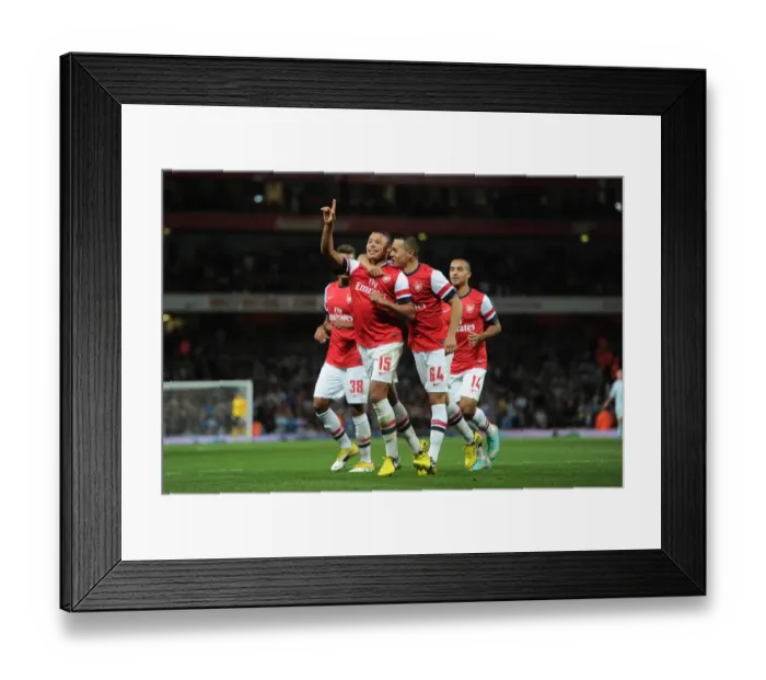 Framed Print : Alex Oxlade-Chamberlain Scores the Second Goal: Arsenal's Capital One Cup Victory over Coventry City Framed Print : Alex Oxlade-Chamberlain Scores the Second Goal: Arsenal's Capital One Cup Victory over Coventry City