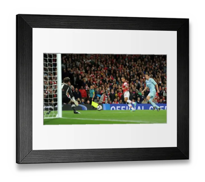 Framed Print : Theo Walcott Scores Brace: Arsenal Crushes Coventry City in Capital One Cup Framed Print : Theo Walcott Scores Brace: Arsenal Crushes Coventry City in Capital One Cup