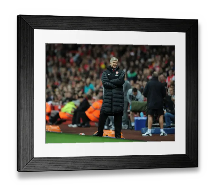 Framed Print : Arsene Wenger Leads Arsenal Against Coventry City in Capital One Cup Framed Print : Arsene Wenger Leads Arsenal Against Coventry City in Capital One Cup