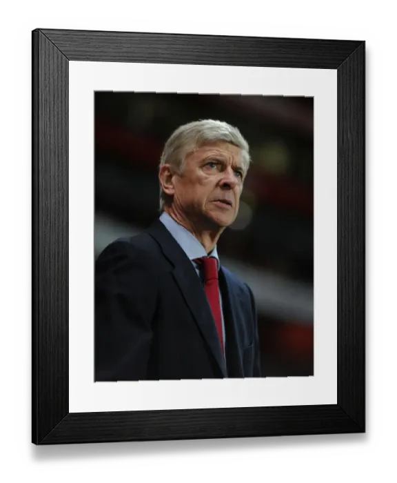 Framed Print : Arsene Wenger: Arsenal Manager Before Capital One Cup Match (2012-13) Framed Print : Arsene Wenger: Arsenal Manager Before Capital One Cup Match (2012-13)