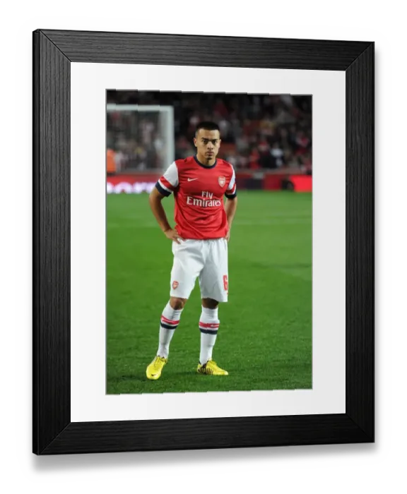 Framed Print : Nico Yennaris: In Action for Arsenal vs. Coventry City, Capital One Cup 2012-13