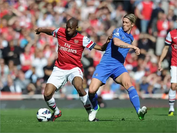 Clash of Titans: Abou Diaby vs Fernando Torres - Arsenal vs Chelsea, Premier League 2012-13