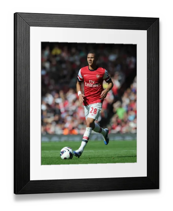 Framed Print : Arsenal vs Chelsea: Kieran Gibbs in Action (2012-13)